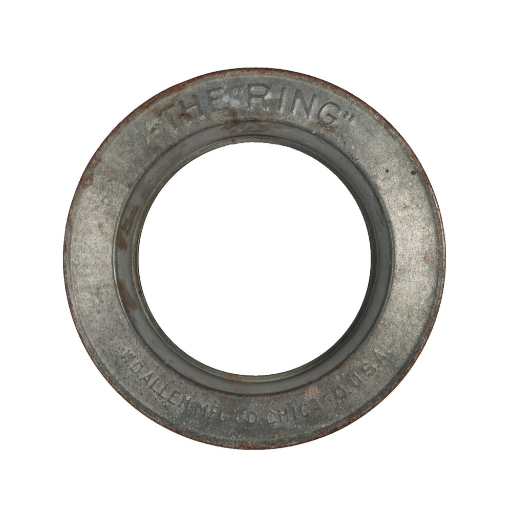 Vintage W.D. Allen The Ring Galvanized Iron Lawn Sprinkler Chicago USA Primitive
